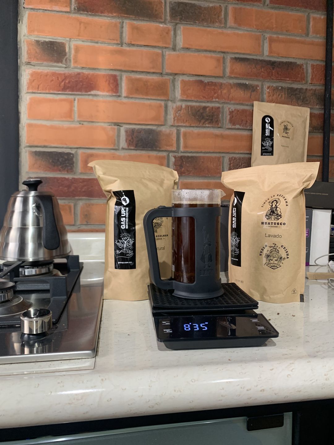 Customer photo review of Café de Oaxaca, Finca Chelín, Proceso Purple Honey