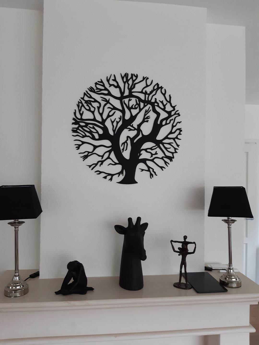 Customer photo review of Wanddecoratie | Levensboom rond