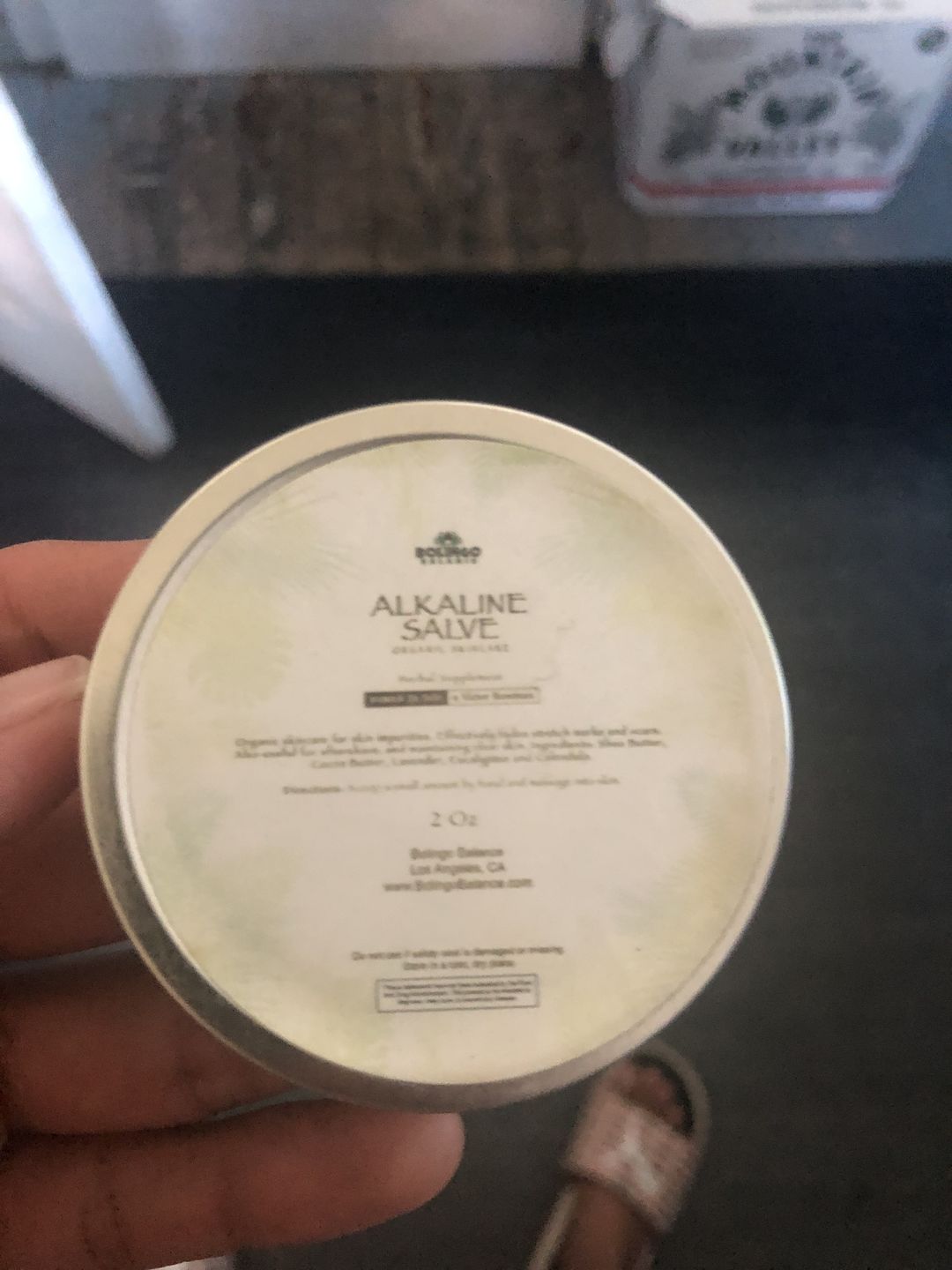 Customer photo review of Alkaline Salve