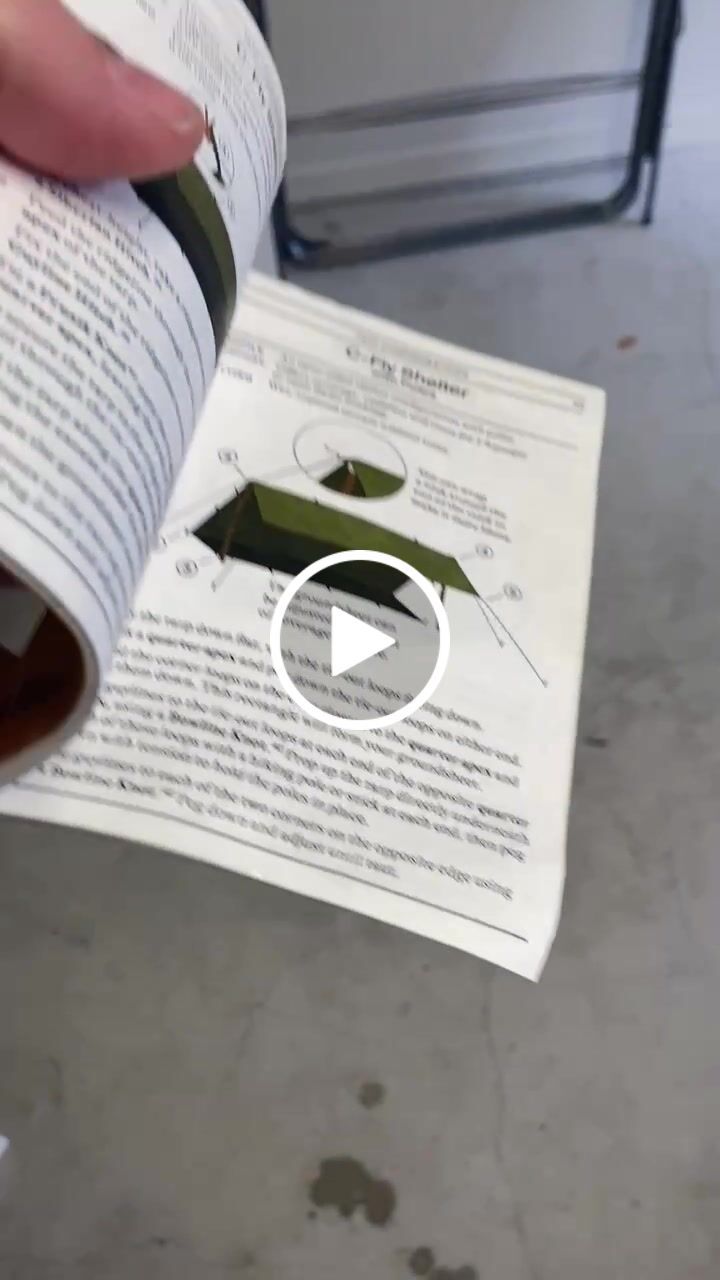 Customer video review of Waterproof Field Guide - Tarp
