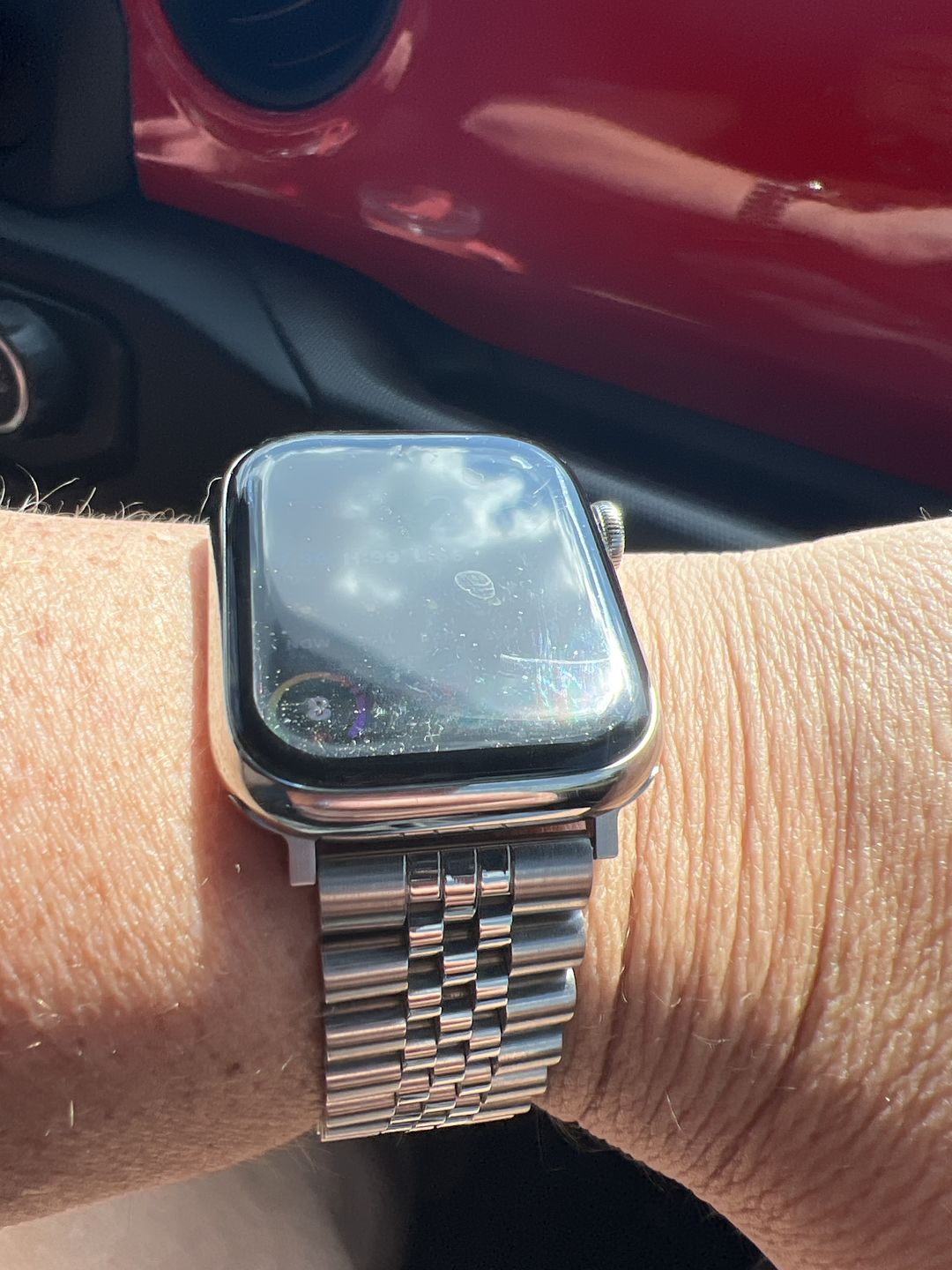 Customer photo review of Nete Stainless Band (7 Colours)