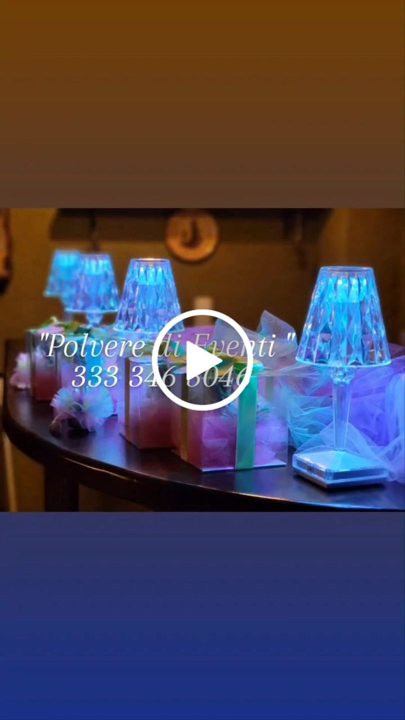 Customer video review of Edison I - Lampada Touch,Wireless e Ricaricabile