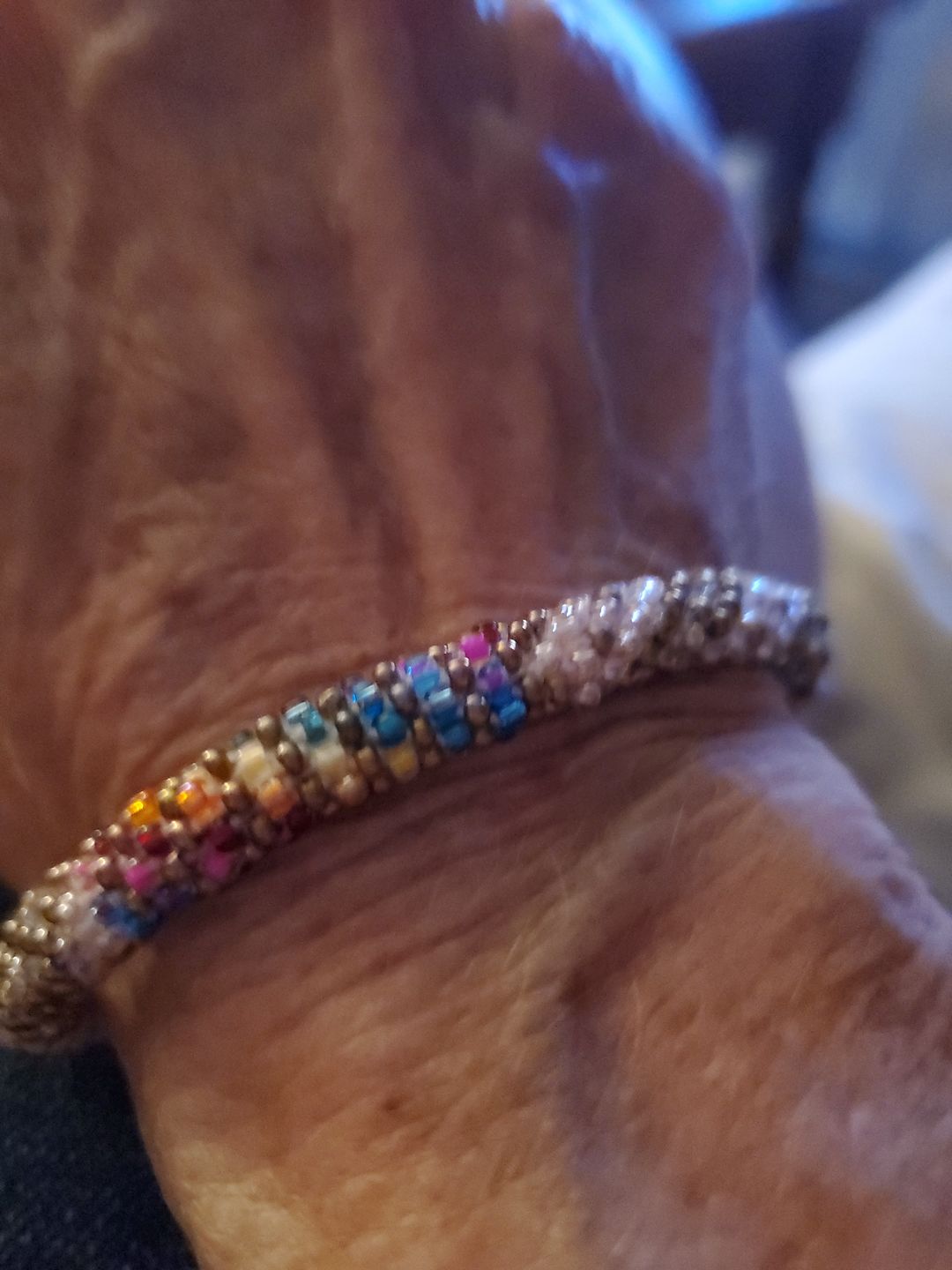 Customer photo review of Coppered Rainbow - PETITE ONLY!