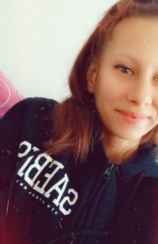 Customer photo review of Lifestyle Damen Oversized Zip Hoodie mit Reißverschluss schwarz by SAEBIS®