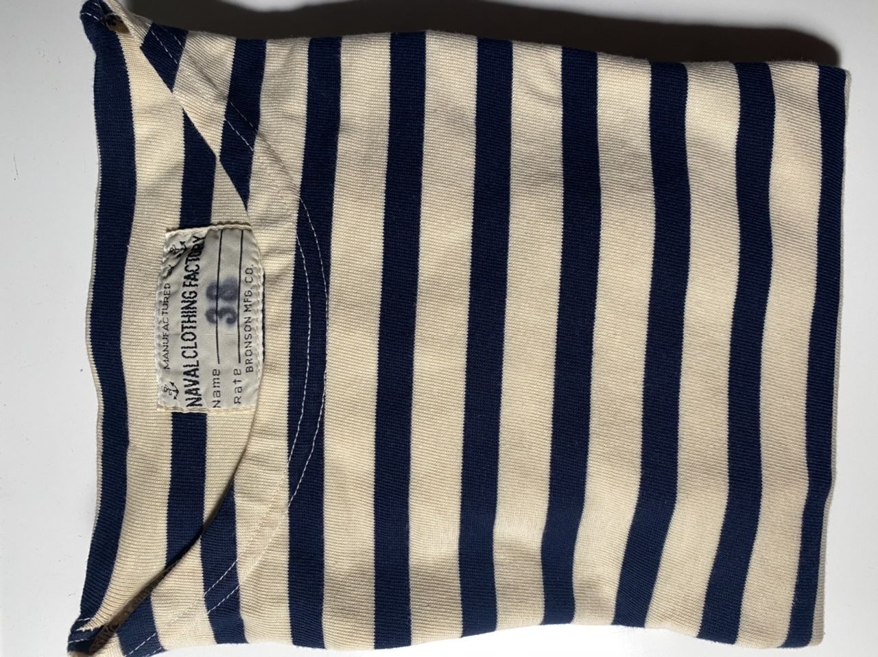 Customer photo review of Breton Stripe T-Shirt