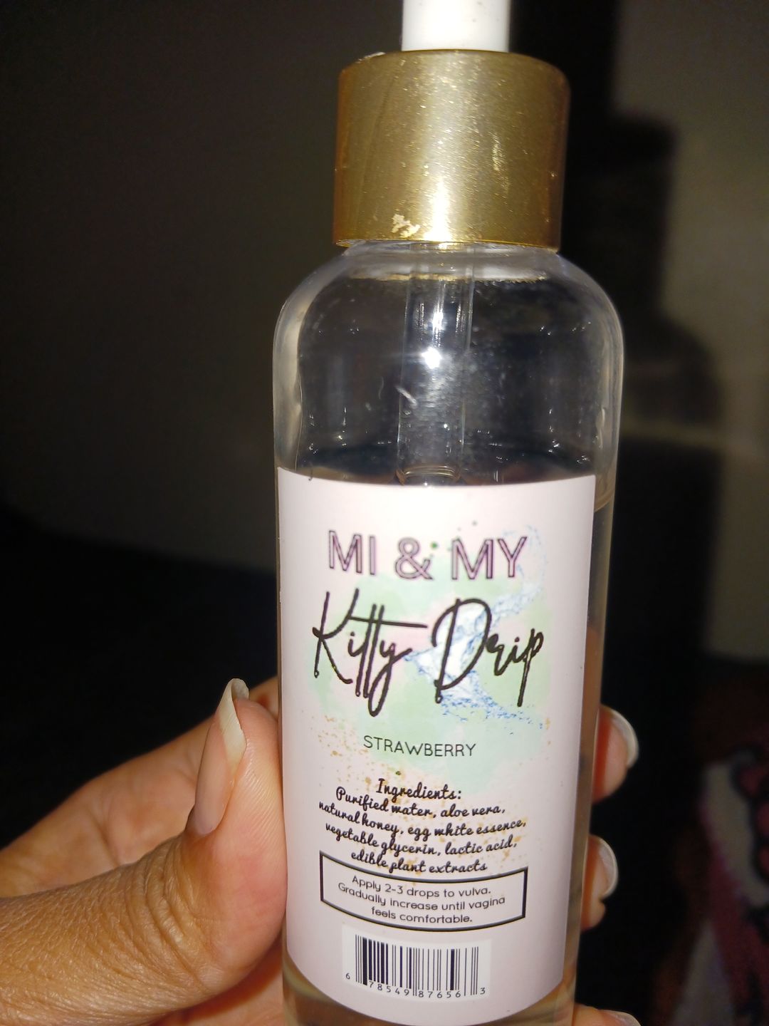Customer photo review of Kitty Drip Strawberry