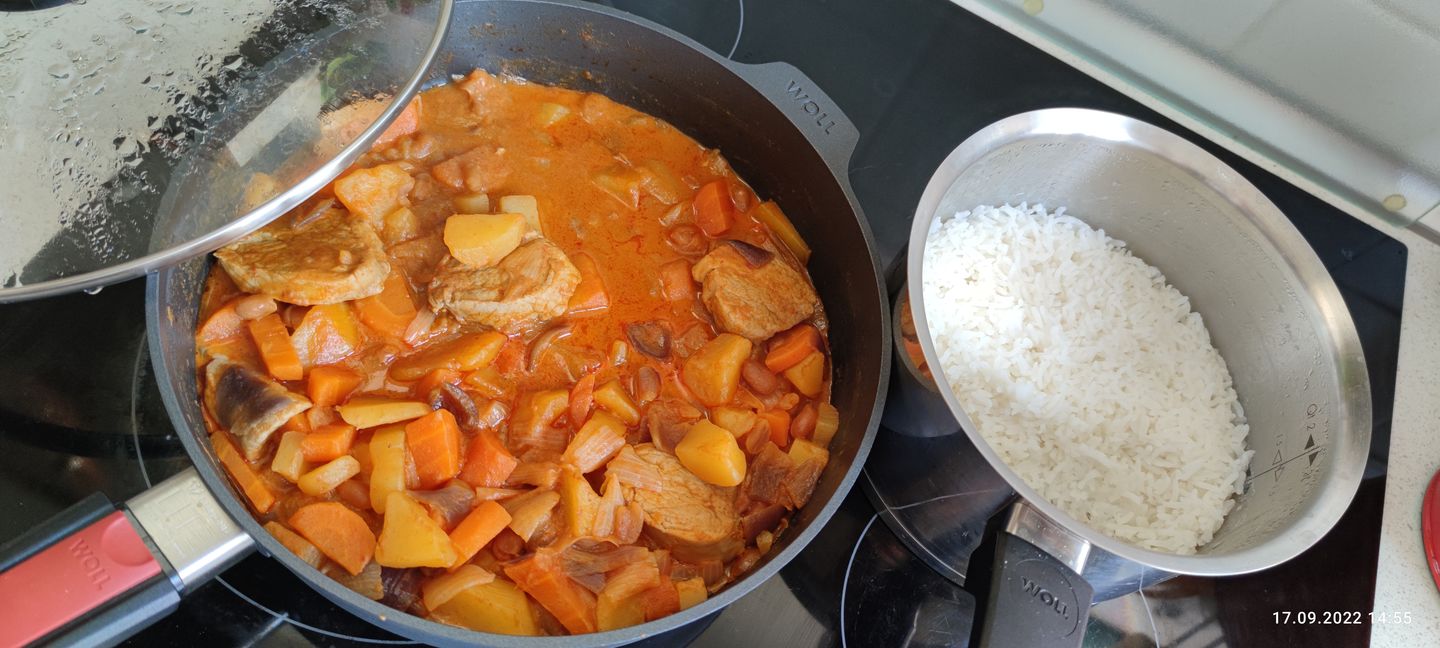 Customer photo review of Massaman Curry Kochbox (für 3-4 Portionen) in der Schilfgrastasche