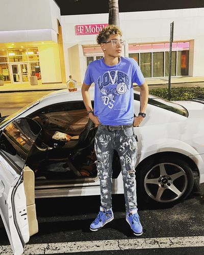 Customer photo review of Jordan 6 UNC DopeSkill University Blue T-Shirt Loser Lover Graphic