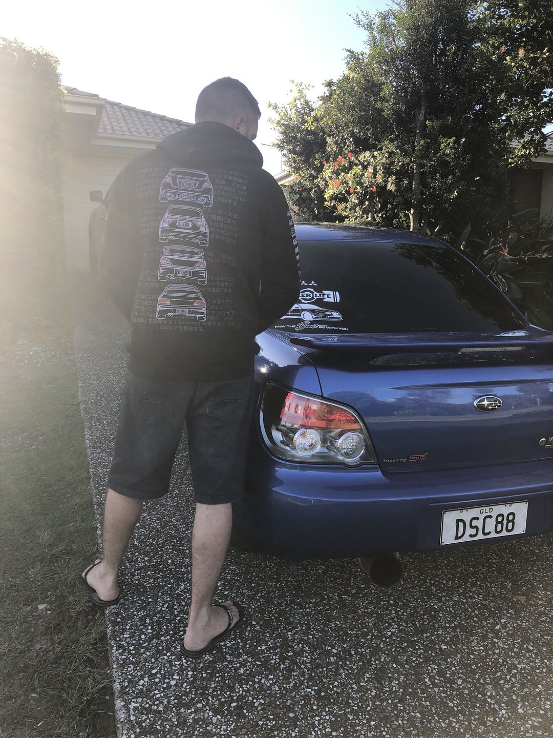 Customer photo review of Subaru WRX STi Hoodie