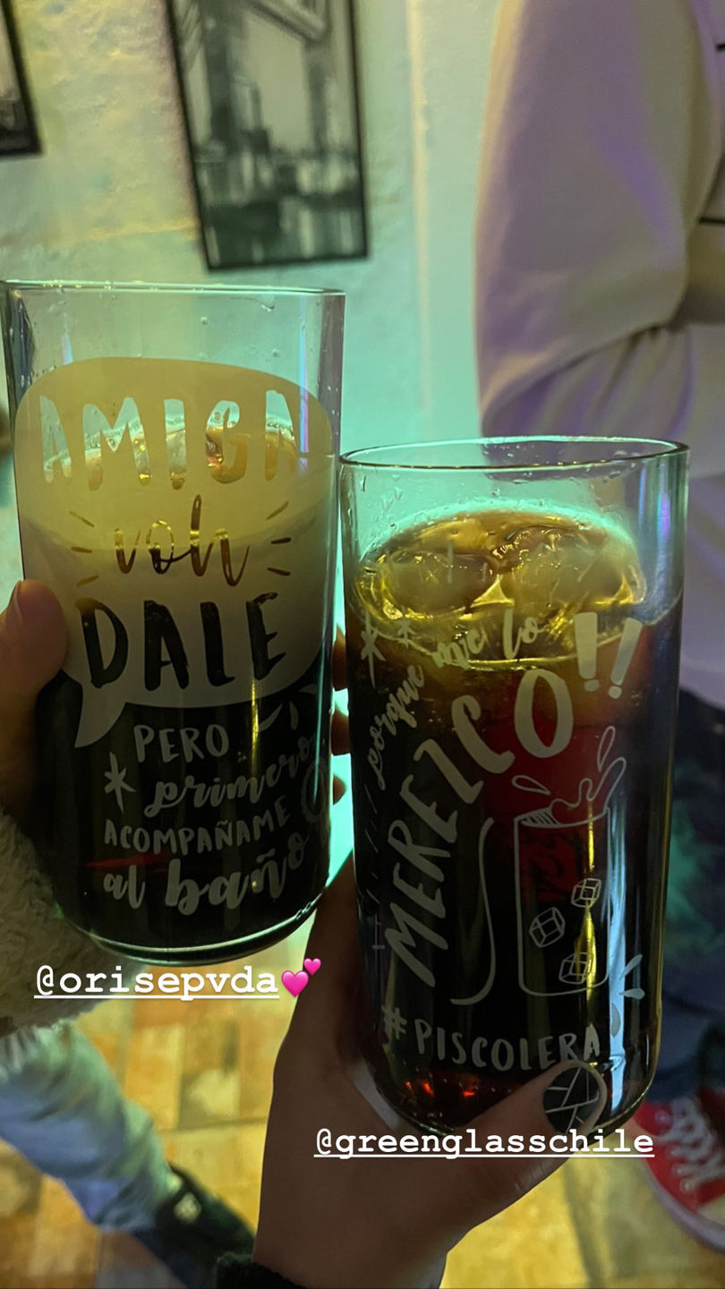 Customer photo review of Piscoleras Juego de 6 Vasos