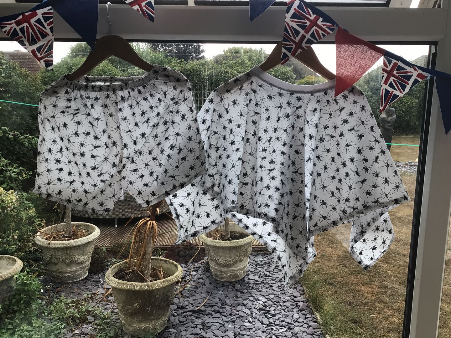 Customer photo review of All Over Spiders Polycotton Fabric