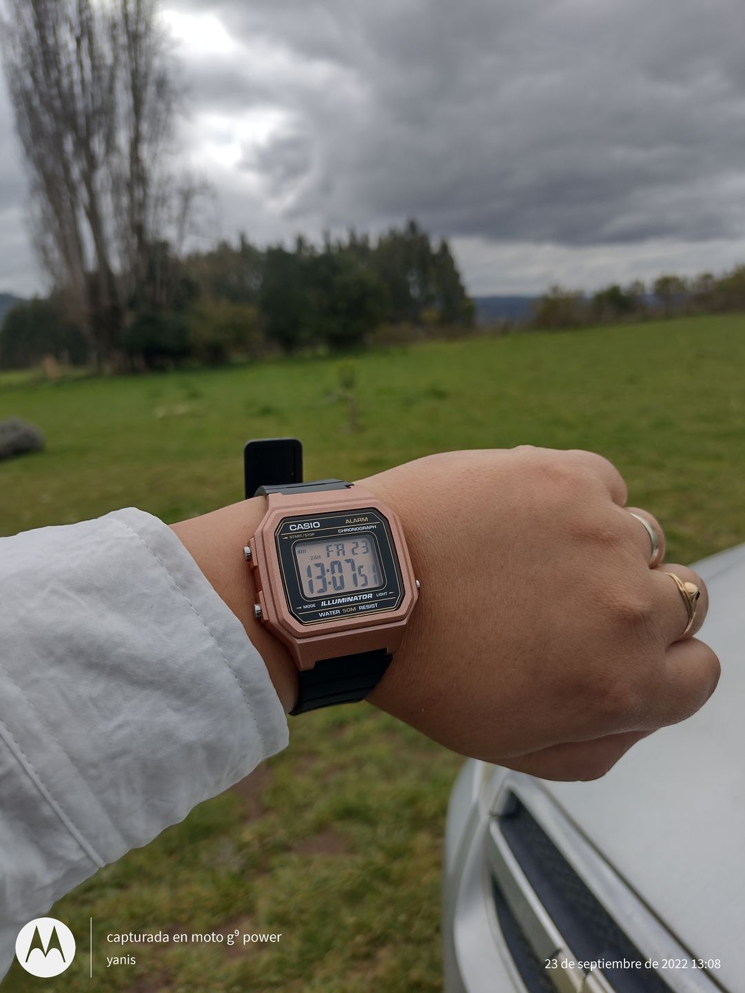 Customer photo review of Reloj Casio Vintage W-217HM-5AVDF Rosado
