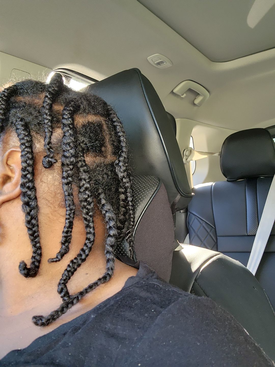 Customer photo review of Mango Dip Detangling Slip