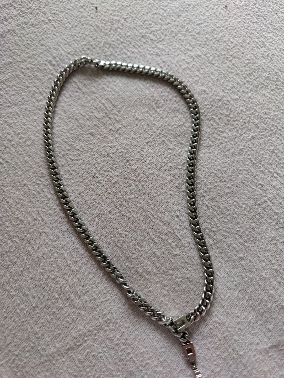 Customer photo review of CLEAN CUBANA. - 6MM WHITE GOLD