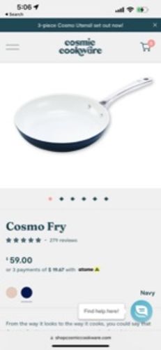 Customer photo review of Cosmo Fry
