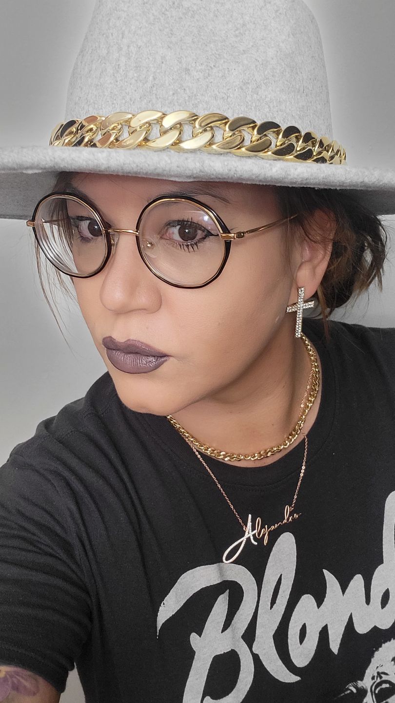 Customer photo review of Signature Custom Name Necklace