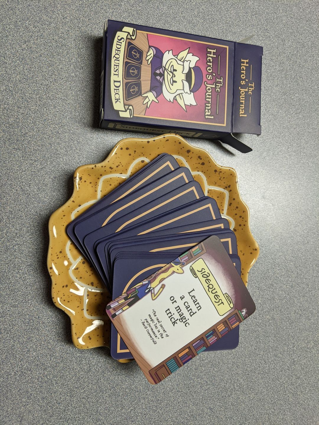 Customer photo review of Istoria Magic Academy - SideQuest Deck