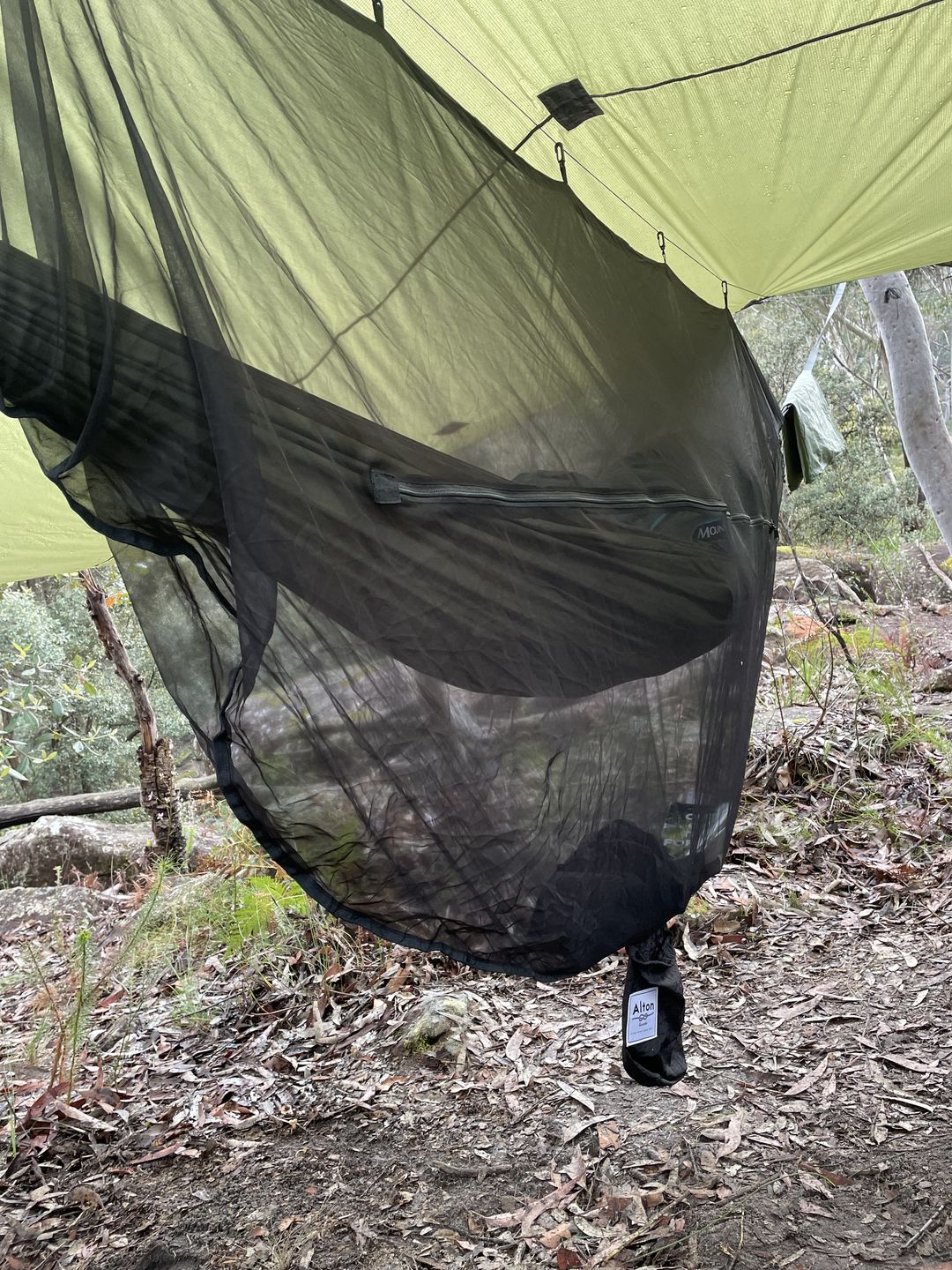 Customer photo review of Ultralight Hammock