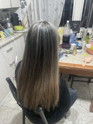 Customer photo review of Shampoo anticaspa grasa 100 ML