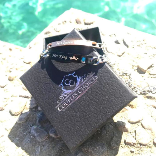 Customer photo review of Her King His Queen Bracelets