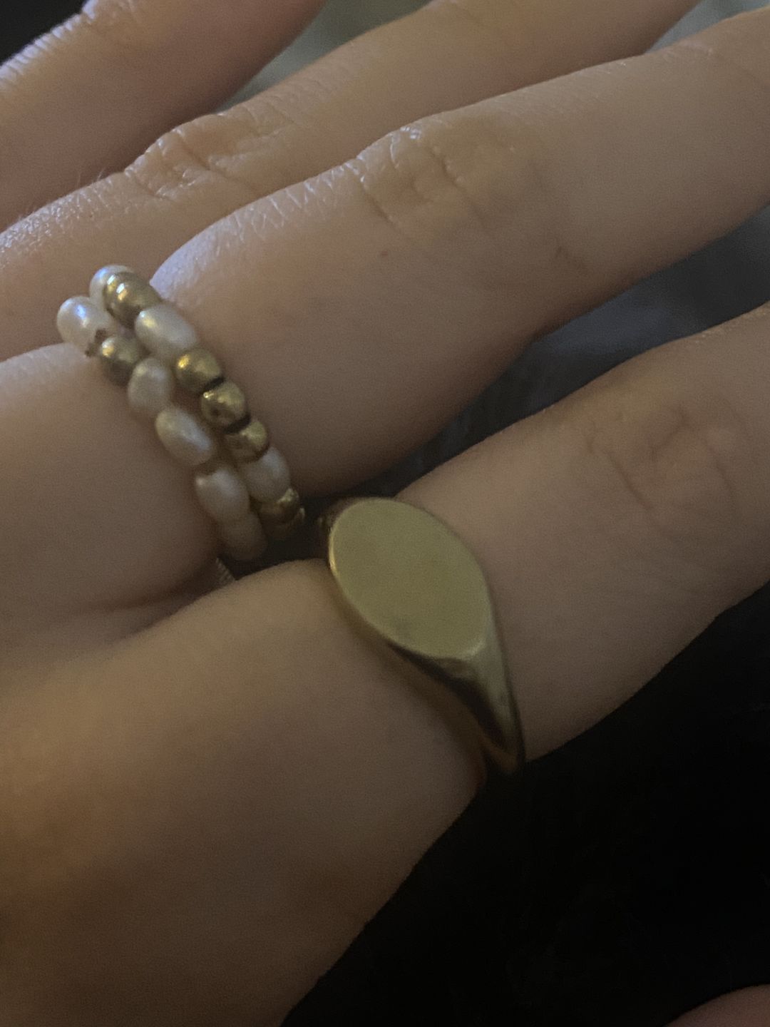 Customer photo review of Signet Ring