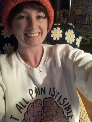 Customer photo review of Not All Pain Is Visible