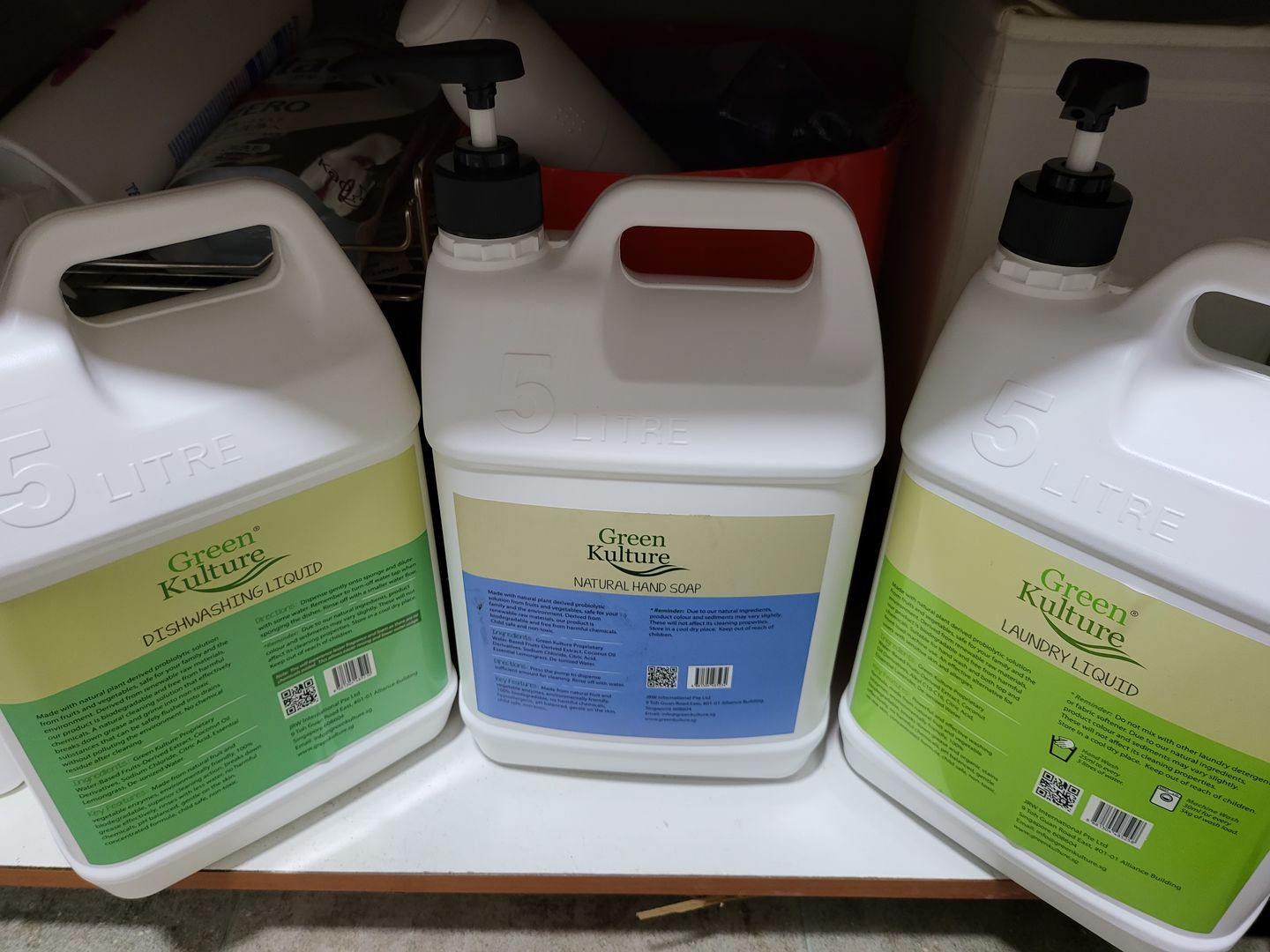 Customer photo review of Laundry Liquid - 5L