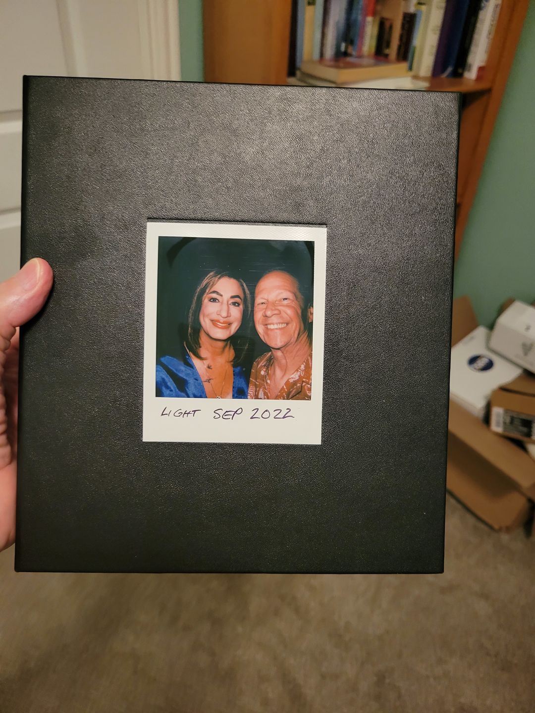 Customer photo review of Polaroid Photo Album Black - Large - 160 Photos