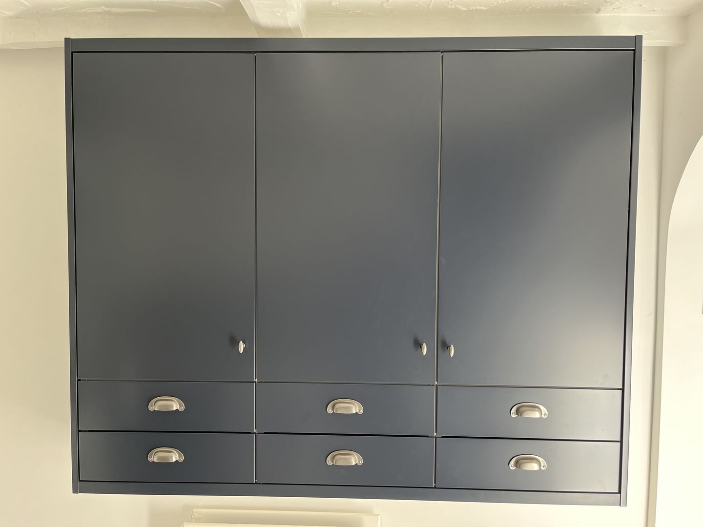 Customer photo review of Classic Cast Iron Cupboard Handles