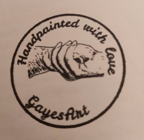 Customer photo review of Self-Inking Face Stamp