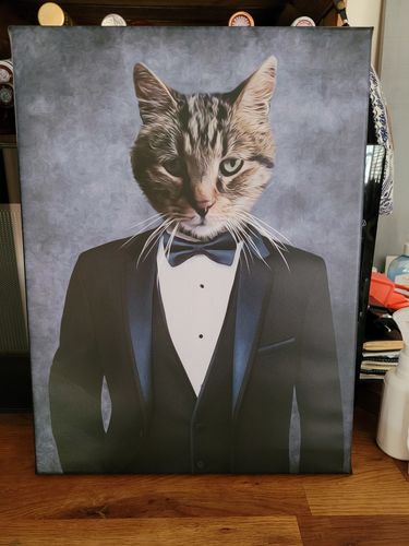 Customer photo review of Mr. Bond