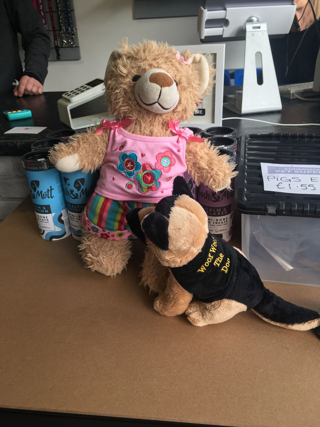 Customer photo review of Eddy The Teddy Bear