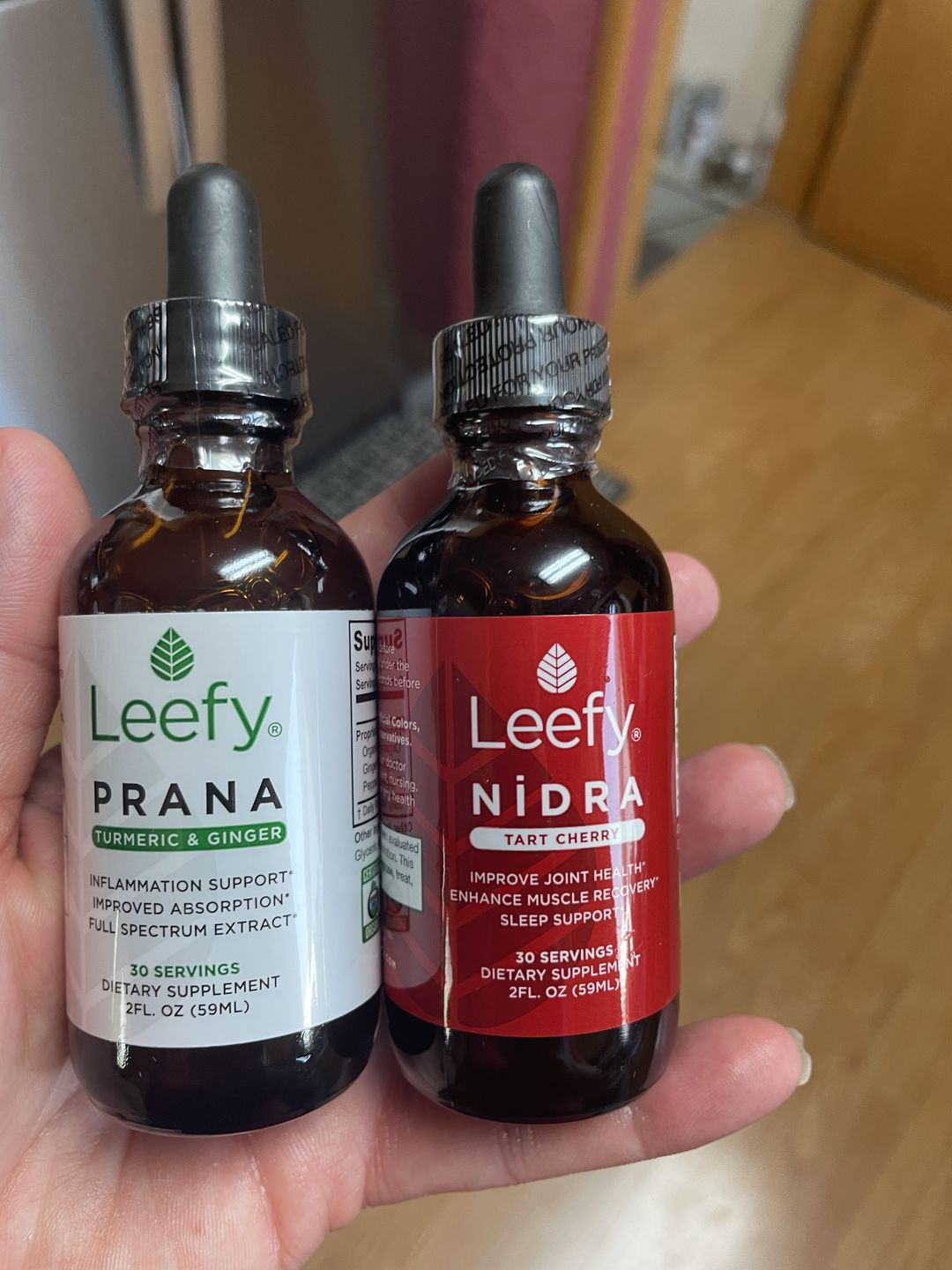 Customer photo review of PRANA & NIDRA Bundle