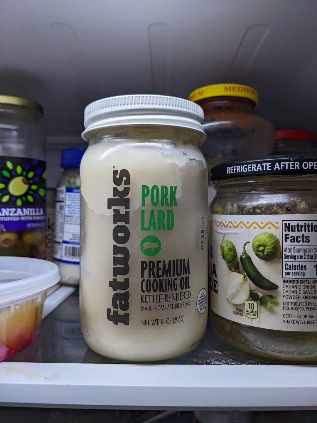 Customer photo review of Pasture Raised Pork Lard (14 oz)