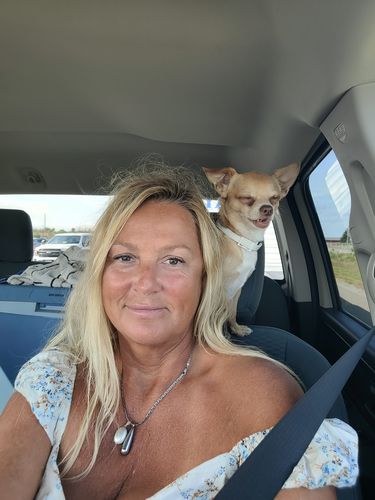 Customer photo review of Mystic Wake-Up Tan Face Serum