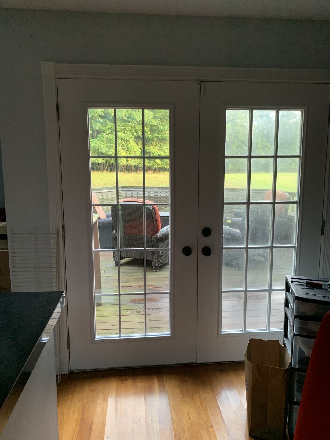 Customer photo review of Grills Between Glass 15 Lite Glass and Frame Kit (Full Lite)