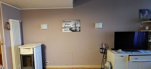 Customer photo review of TELA PERSONALIZZATA "TRAMONTO AL MOLO"