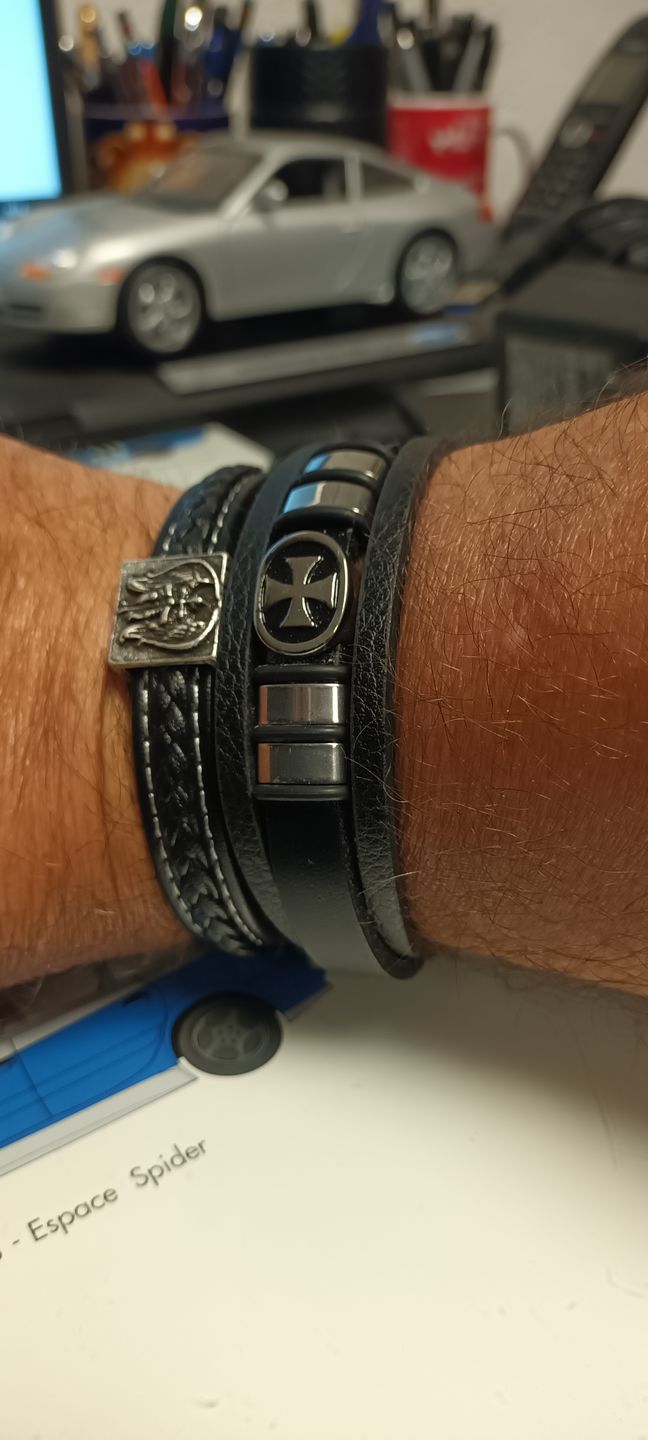 Customer photo review of Bracelet de l'Archange Michel
