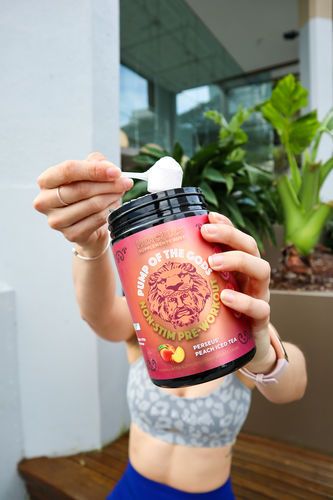Customer photo review of Pump of the Gods - Non Stim Pre Workout