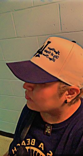 Customer photo review of LA 'Roses' Premium Snapback