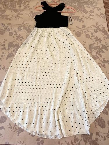 Customer photo review of Polka Dot Halter Dress