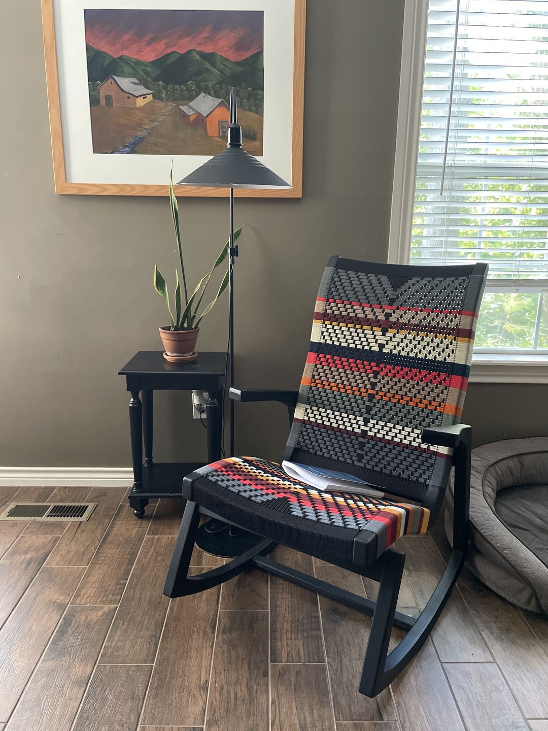 Customer photo review of Amador Rocking Chair | San Geronimo Pattern