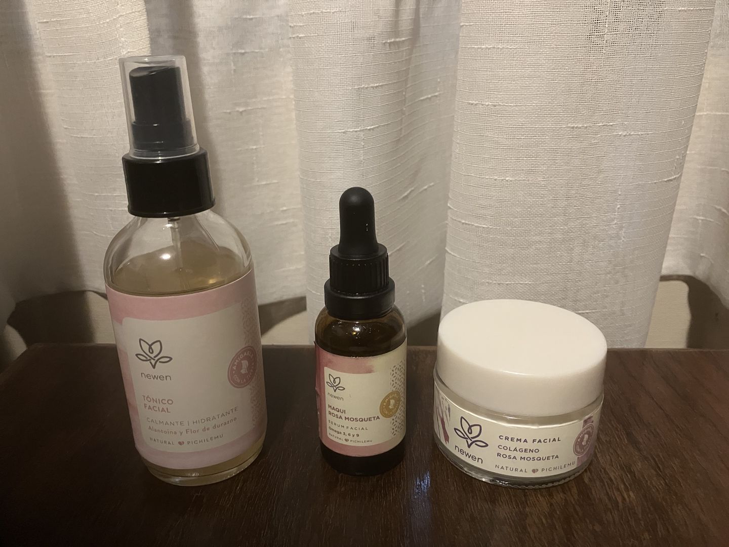 Customer photo review of Rutina de skincare Inicia