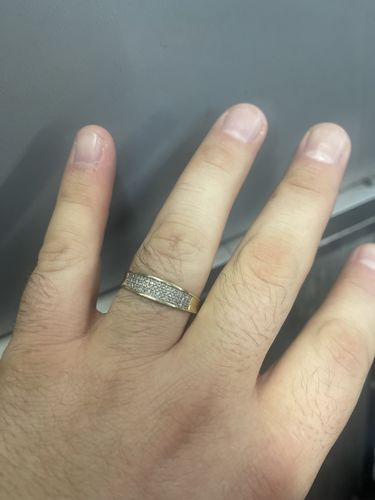 Customer photo review of *NEW* 14K Band Diamond Ring (SI Diamond 💎)JTJ™
