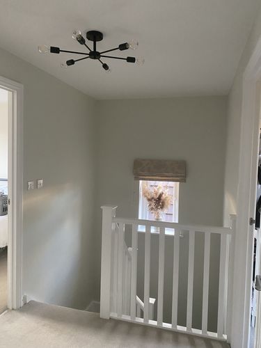 Customer photo review of 6-Light Sputnik Semi Flush Ceiling Light