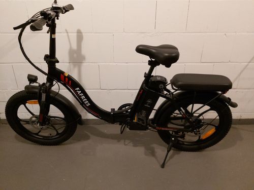 Customer photo review of Fafrees F20 250W 20" Folding Step-through Electric Bike 15AH 25km/h 120km