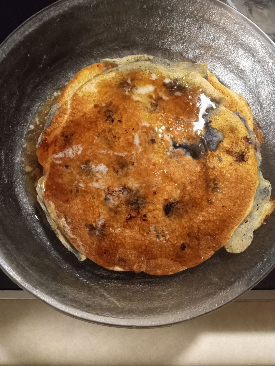 Customer photo review of Cousin T's Buckwheat Gourmet Pancake Mix 2 Pack