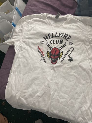 Customer photo review of Hellfire Club Tee