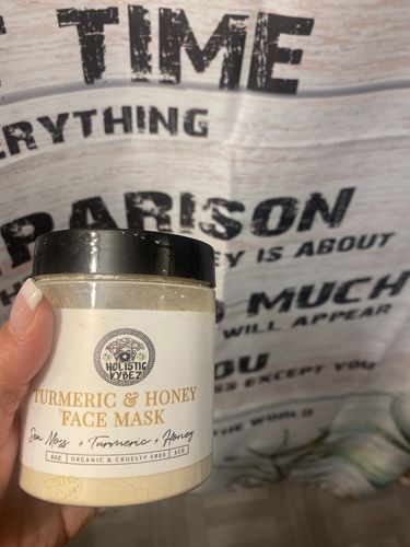 Customer photo review of Face Mask - Sea Moss