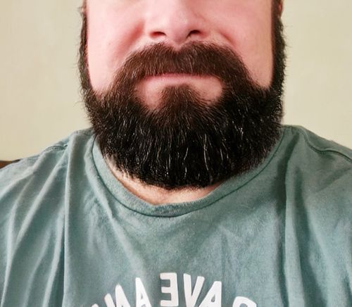 Customer photo review of Aceite y Shampoo Para Barba - Paquete 6 Piezas